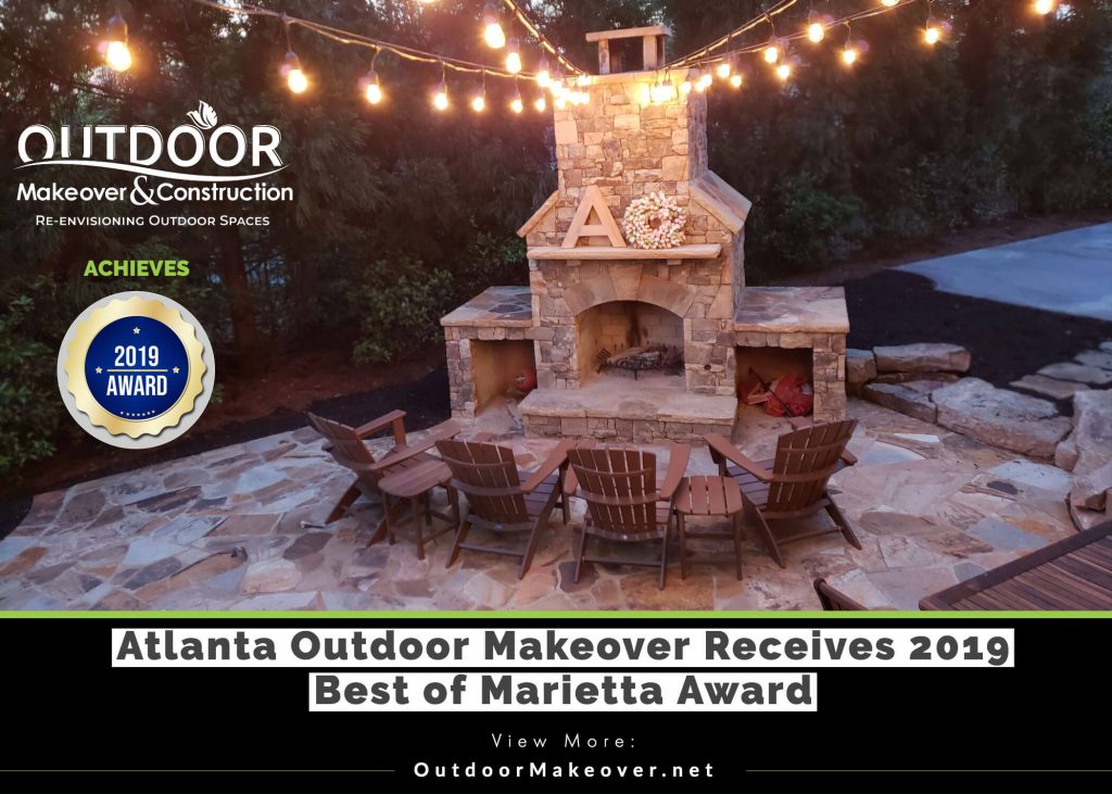 Outdoor Makeover : Outdoor Makeover Selected for 2019 Best of Marietta Award