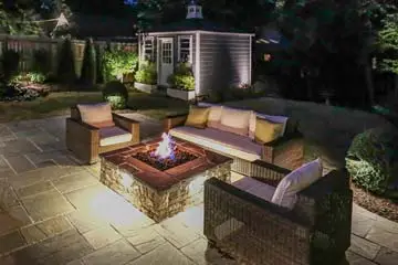 Outdoor makeover: Fire-Pit-Installation-Square-Stack-Stone