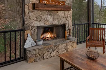 Outdoor makeover: Fireplace-Installation-Horizontal-Fireplace