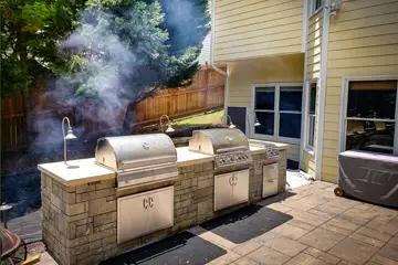 Outdoor makeover: Outdoor-Kitchens-Blaze-Charcoal-Grill