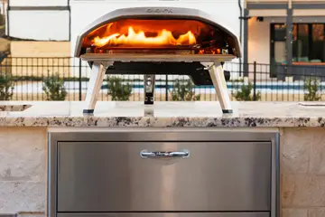 Outdoor makeover: Outdoor-Kitchens-Gas-Pizza-Oven