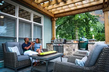 Outdoor makeover: Outdoor-Living-Adults-Celebrate-Life-In-Your-Own-Backyard