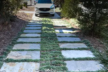 Outdoor makeover: Driveway-Parking-Step-Tread