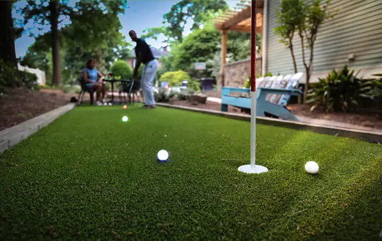 Outdoor makeover: Outdoor-Games-Courts-Putting-Green-Golf-Course