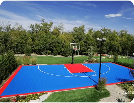 Outdoor makeover: Basketball-Court-Installation-How-We-Help