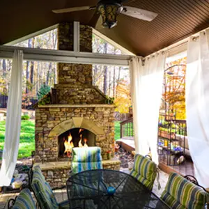 Outdoor makeover: Decatur-Hardscaping-Outdoor-Fireplaces