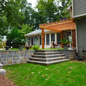 Outdoor makeover: Decatur-Hardscaping-Retaining-Walls