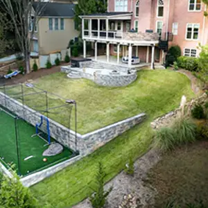 Outdoor makeover: Landscape-Services-In-Woodstock-Yard-Grading
