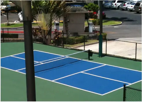 Outdoor makeover: Pickleball-Accessories-Court