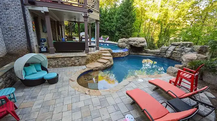 Outdoor makeover: Poolside-Paradise