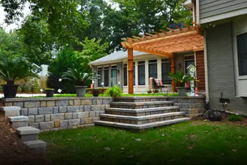 Outdoor makeover: Retaining-Wall-Services