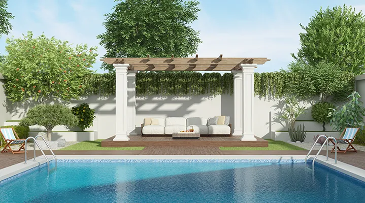 Outdoor Makeover:  Stunning Pool House Design Ideas