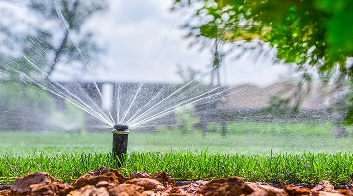 Outdoor Makeover: Sprinkler Irrigation Ideas