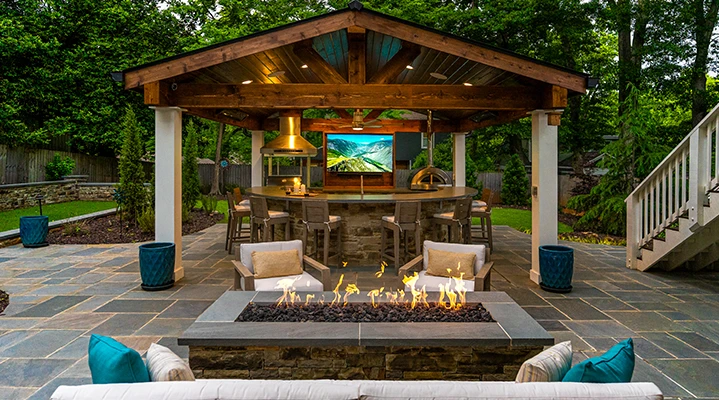 Fire-Pit-With-Kitchen-Ideas