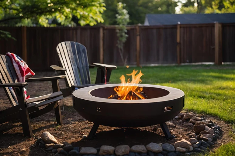 Copper Fire pit Design