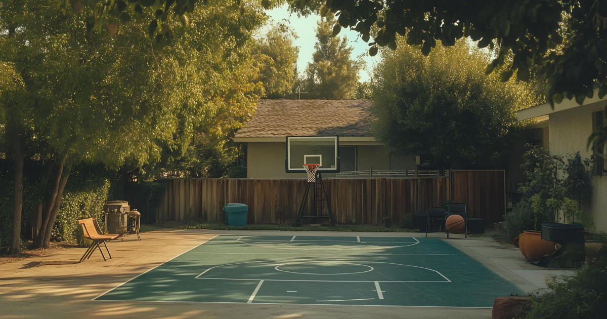 Outdoor Basketball Court Design