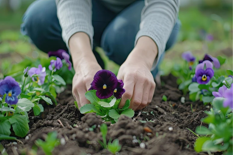 outdoor plants in the fall