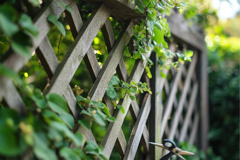 Lattice Fence Installation