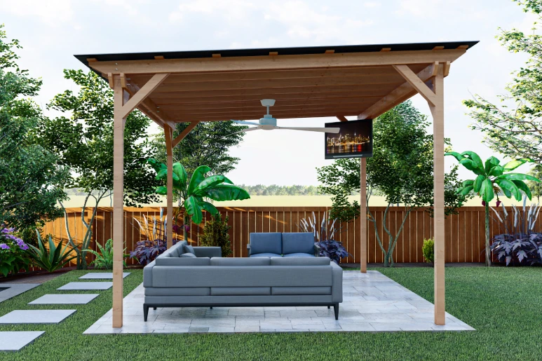 backyard pergola design