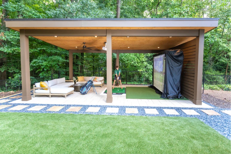 backyard turf ideas