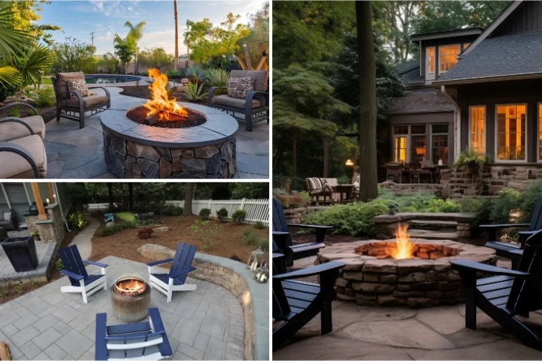 firepit installation